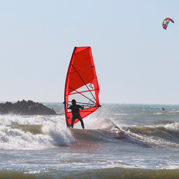 windsurfing